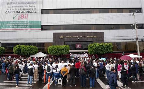 Trabajadores Del Poder Judicial Inician Paro De Labores Indefinido