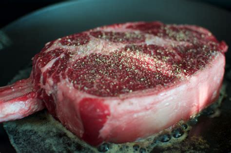 Butter Basted Cowboy Rib Eye Grillinfools