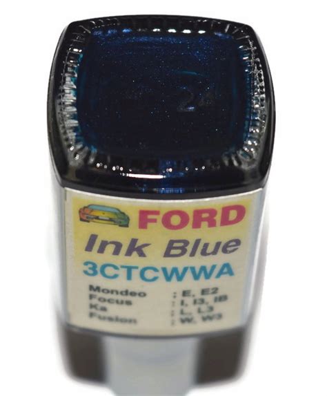 Ford Ink Blue Lakier Zaprawka Do Rys Ara Ml Ink Blue Ford Za