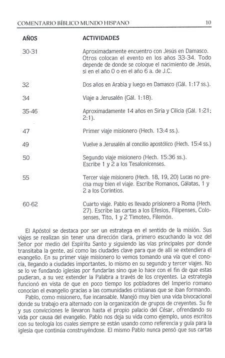 Comentario B Blico Mundo Hispano Tomo Romanos Tapa Dura Varios