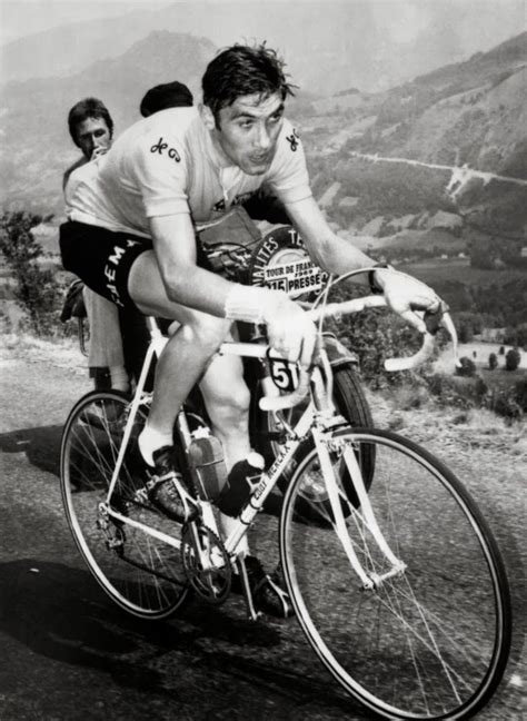 Eddy Merckx At The Col Daubisque 1969 Tour De France Racing Cyclist