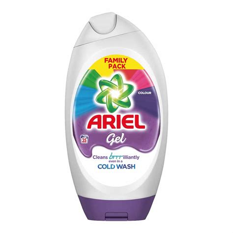 Ariel Colour Washing Gel 1295l 35 Washes Wilko