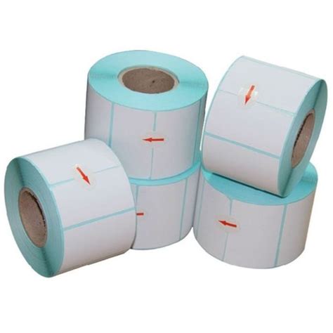 60 M Paper Barcode Printer Label Roll at Rs 25/roll in Mumbai | ID ...