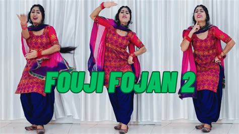 Fouji Fojan Dance Sapna Chaudhary Youtube