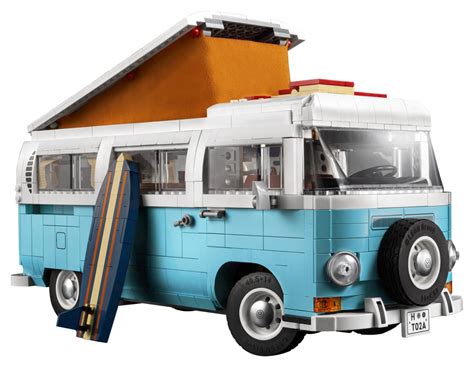 LEGO Announces New Volkswagen T2 Camper Van Set - FBTB