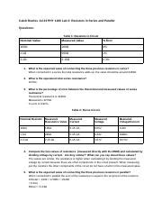 PHY 1160 Lab 3.docx - Caleb Rowles Jul 23 PHY 1160 Lab 3: Resistors in ...