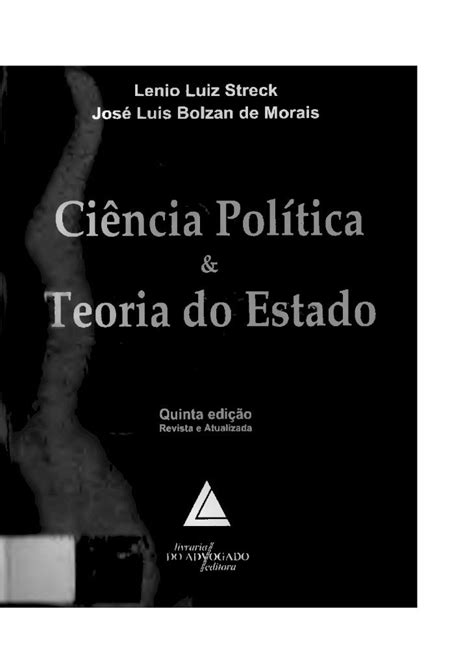 PDF Ciência Política Ciência Política Teoria do Estado 5ª ed