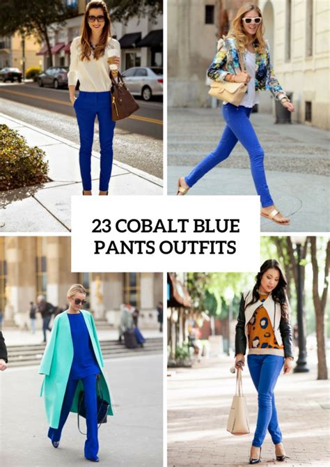 Blue Pants Outfit Ideas