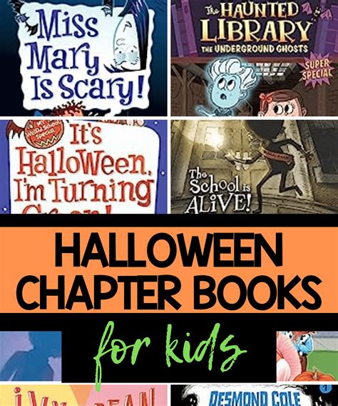 15 Best Halloween Chapter Books for Kids ages 6-10