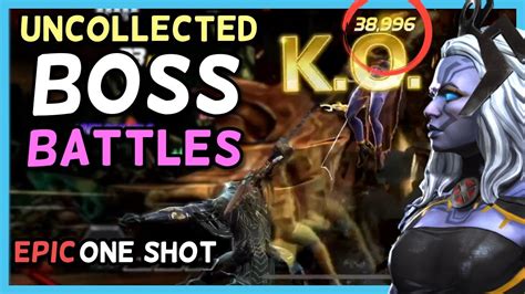 Uncollected Storm Pyramid X One Shot Uncollected Boss Battles Marvel Contest Of Champions