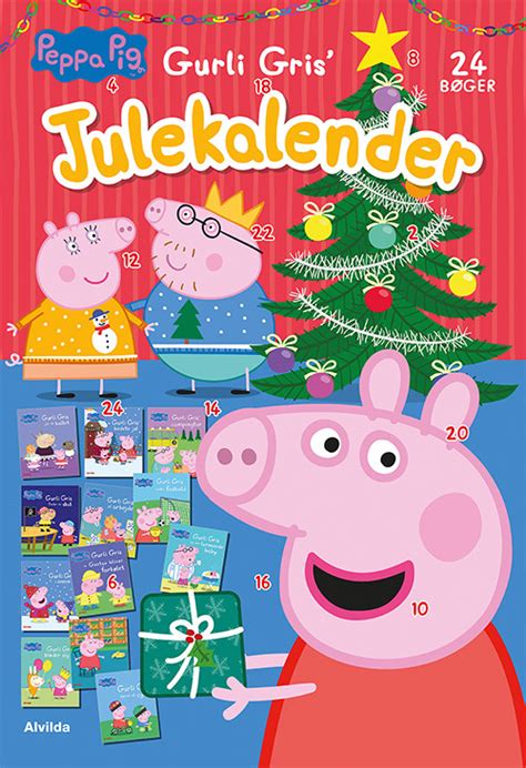 Peppa Pig Gurli Gris Julekalender Med Billedb Ger Bog