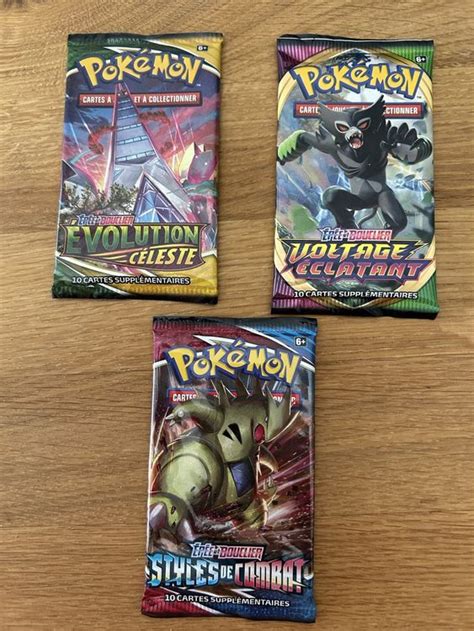 Lot De 3 Boosters Pokémon Kaufen Auf Ricardo