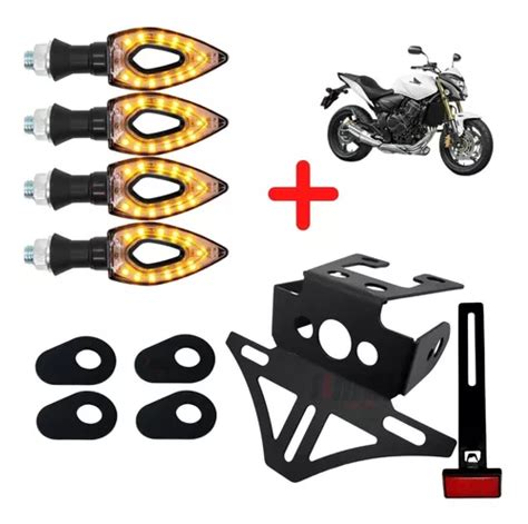 Eliminador Rabeta Hornet Cbr 600f Cb 1000r Kit Setas Led