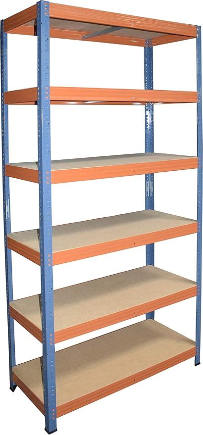 Shelf Creations Expert Schwerlastregal Blau Orange 200 X 70 X 45 Cm Mit