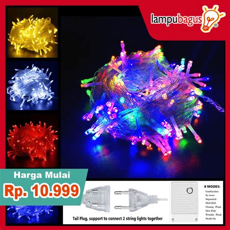 Jual Lampu Natal LED Tumblr Light Lampu Hias LED Warna Warni Shopee