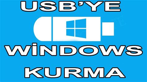 USB Ye Windows Kurma YouTube