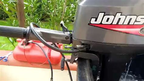 Moteur Johnson Cv Temps Vid O Dailymotion