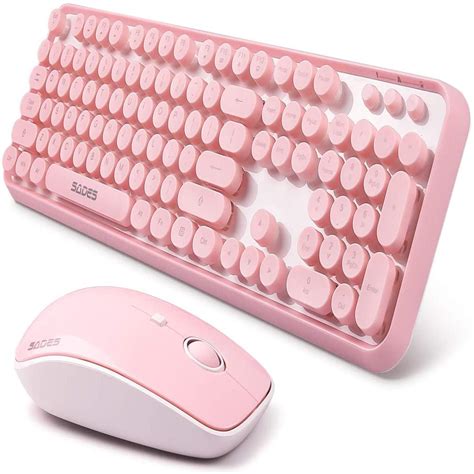 Teclado E Mouse Sem Fio Sades V2020 KaBuM