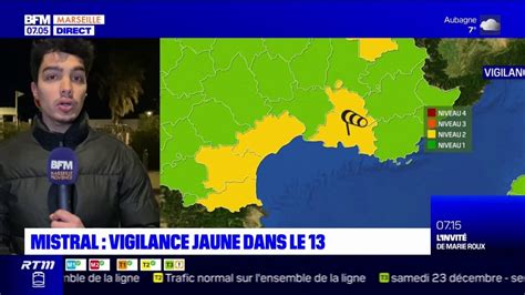 Bouches Du Rh Ne Le D Partement En Vigilance Jaune Vent Des Rafales