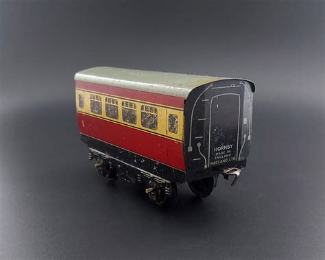 Vintage Hornby 'O Gauge' Tinplate Model Railway No.51 1st Class ...