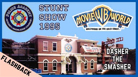 Police Academy Stunt Show Warner Bros Movie World Gold Coast Qld