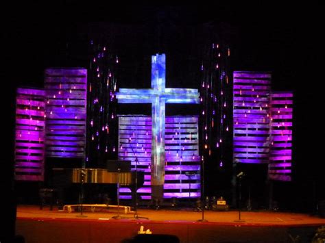 Rugged Cross Church Stage Design Ideas Scenic Sets And Stage Design