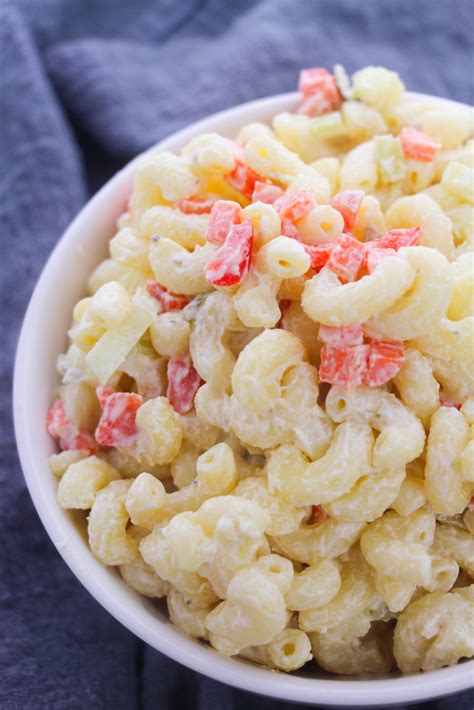 Macaroni Salad A Classic Crowd Pleasing Side Dish