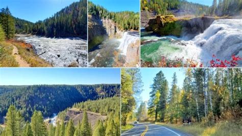 Mesa Falls Scenic Byway Idaho How I Saw The Waterfalls In Targhee