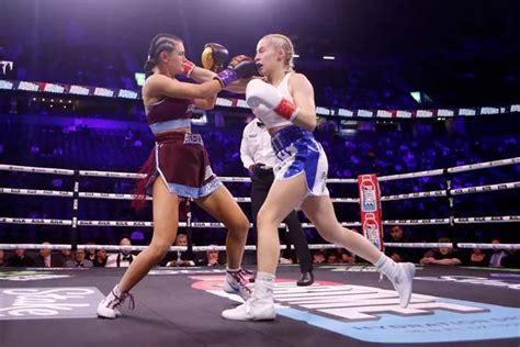 Alexia Grace Dons Aston Villa Ring Gear As Shes Robbed In Defeat By