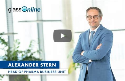 Glassonline Interview With Stoelzle Pharma News I Stoelzle