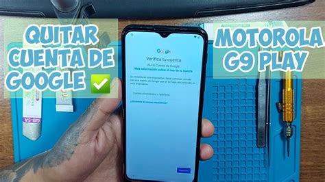 Como Quitar La Cuenta Google O Bloqueo De Gmail En Un Motorola G9 Play