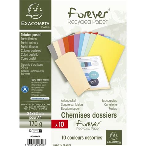 Exacompta Forever Omslag G Stk Ass Lomax