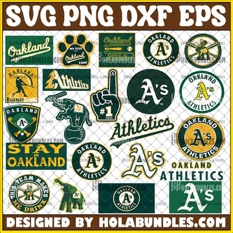 Oakland Athletics Bundle Oakland Athletics Logo Svg Oakland Athletics