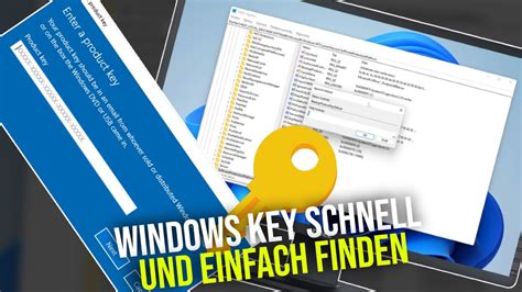 So Finden Sie Den Windows Produktschl Ssel Windows