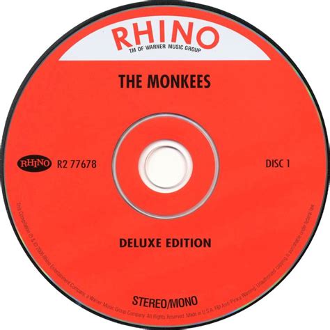 Monkees Rhino The Monkees Deluxe Set R2 77678