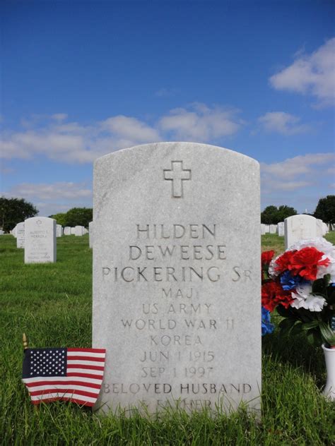 Hilden Deweese Pickering Sr Find A Grave Memorial