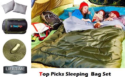 Best Waterproof Sleeping Bag Set With Pillows Pillow Reviewer