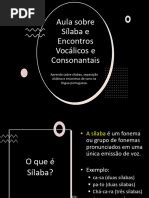Qual Alternativa Mostra Um Encontro Consonantal Crise Erro Jejum Samba