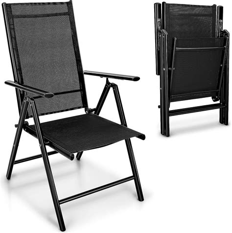 Cloyster Aluminium Folding Garden Chair High Backed Chair With