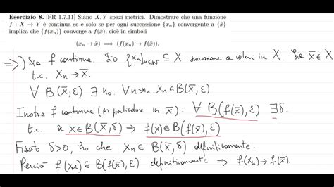 Esercizi Topologia 5 YouTube