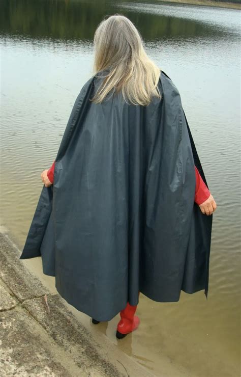 Rainwear Girl Rain Wear Poncho Academic Dress Kimono Top Raincoat