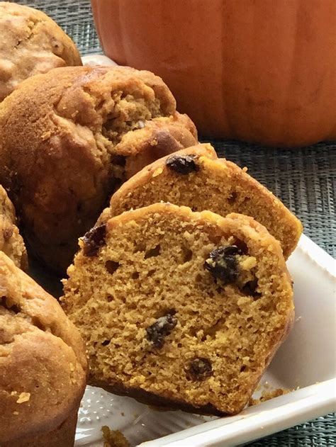 Pumpkin Raisin Muffins — Ronnie Fein Pumpkin Raisin Muffins Raisin Muffins Fresh Strawberry