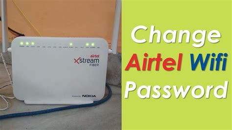 How To Change Airtel Wifi Password YouTube