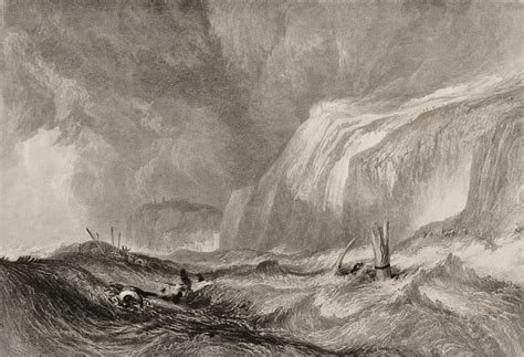 Wreck Off Hastings Miller After Turner Virtue Engraving For Sale