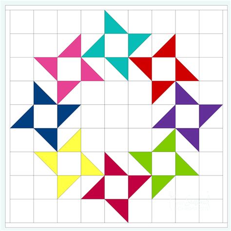 How To Make A Perfect Friendship Star Quilt Block The Seasoned