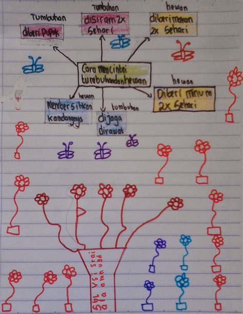 Peta Pikiran Tentang Manfaat Hewan Dan Tumbuhan Bagi Kehidupan Manusia