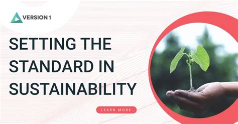 version   linkedin version  setting  standard  sustainability