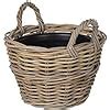 Amazon Rattan Kobo Indoor Outdoor Planter Basket With Ear