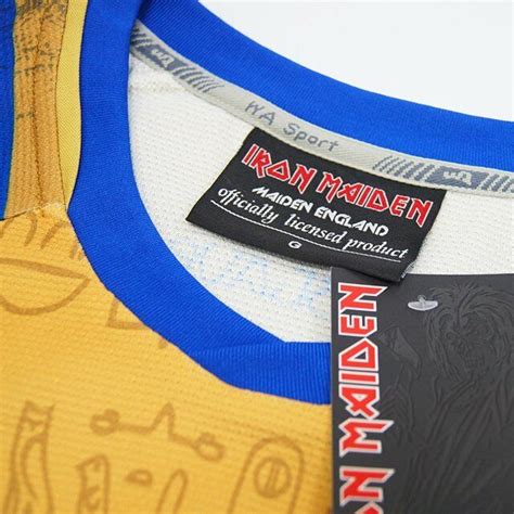 Powerslave Iron Maiden Limited Edition Soccer Jersey Wa Sports Ebay