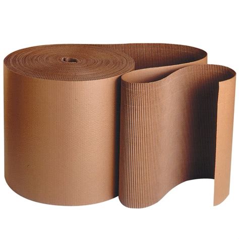 48 X 250 B Flute Kraft Singleface Corrugated Roll